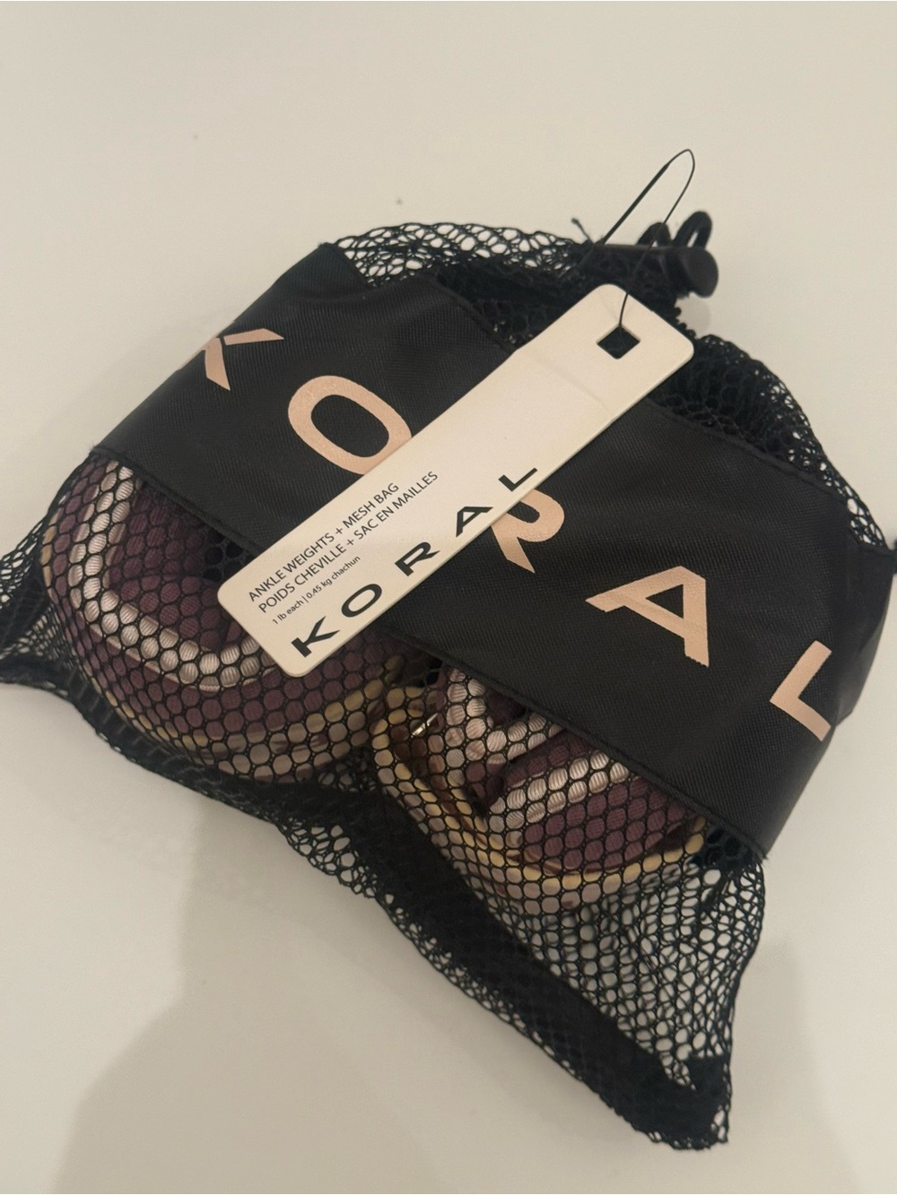 KORAL 1lb Wrist / Ankle Weights